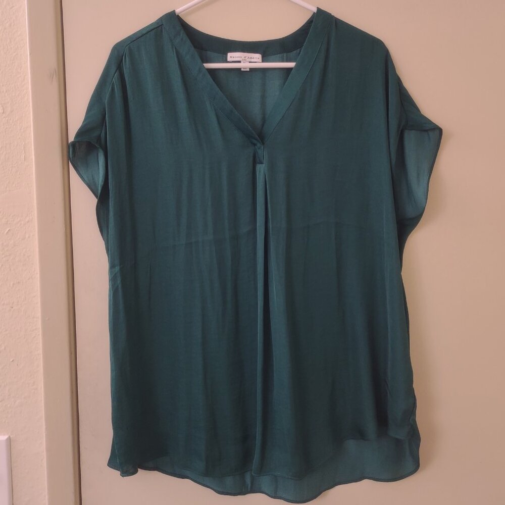 Maison d'Amelie Teal Top